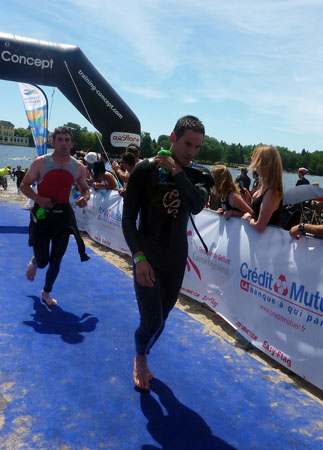 Fin de la natation