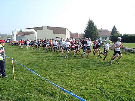 Dpart du Reverot trail 2010