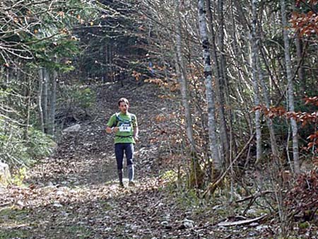 Sur le Reverot trail